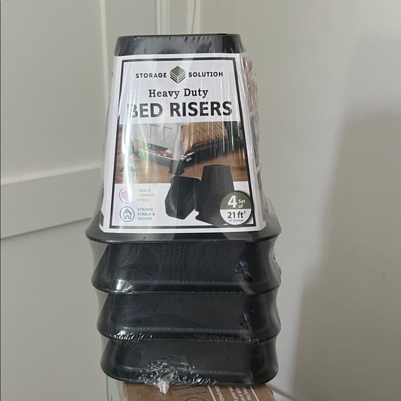 Other - Heavy Duty Black Bed Risers